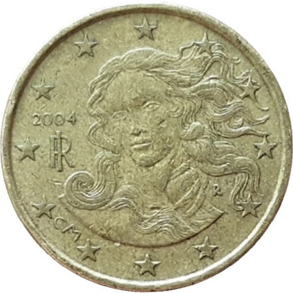 Italy 10 Euro cent (2004) KM#