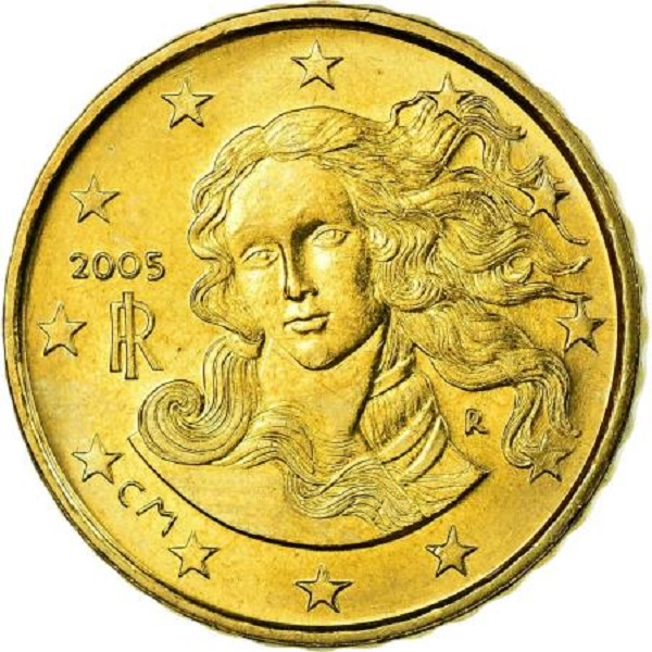 Италия 10 Евро цент (2005) KM#