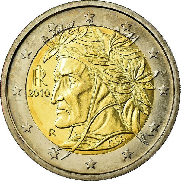 Italy 2 Euro (2010) KM#
