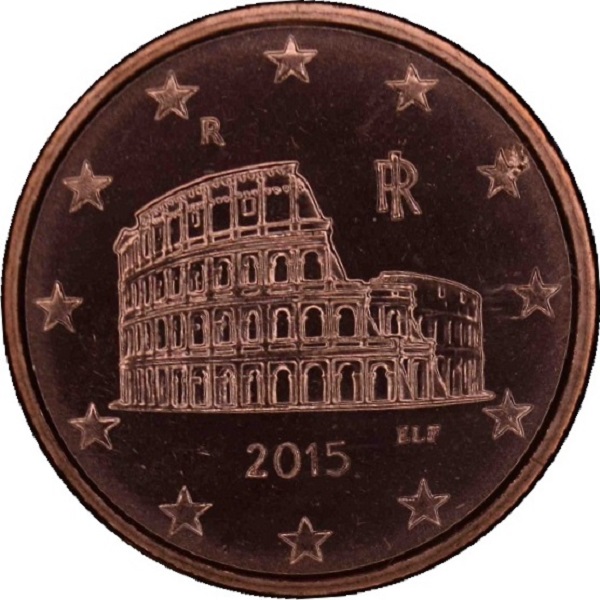 Италия 5 Евро цент (2015) KM#