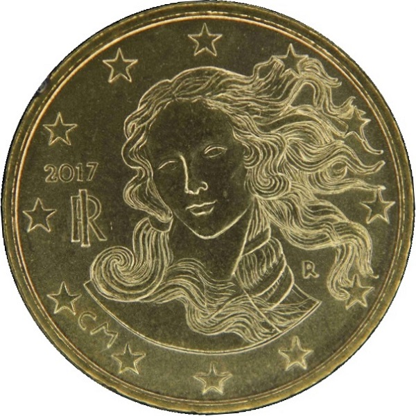 Италия 10 Евро цент (2017) KM#
