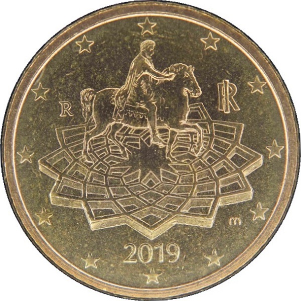 Италия 50 Евро цент (2019) KM#