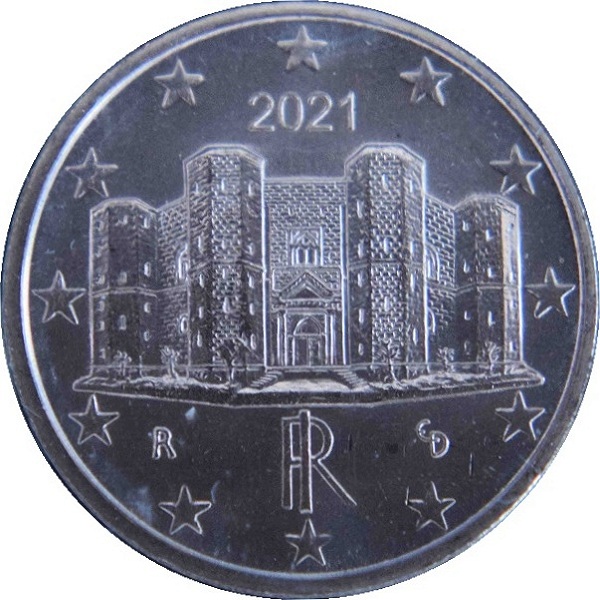 Италия 1 Евро цент (2021) KM#