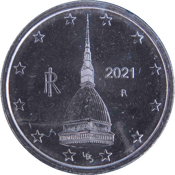 Италия 2 Евро цент (2021) KM#