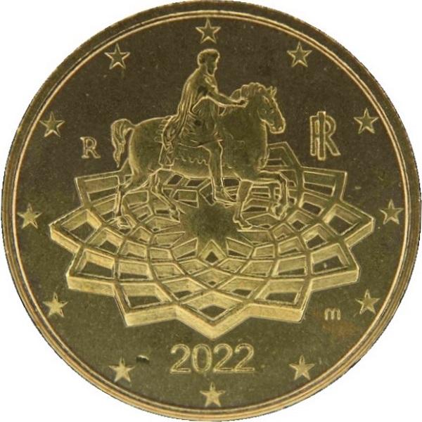 Италия 50 Евро цент (2022) KM#