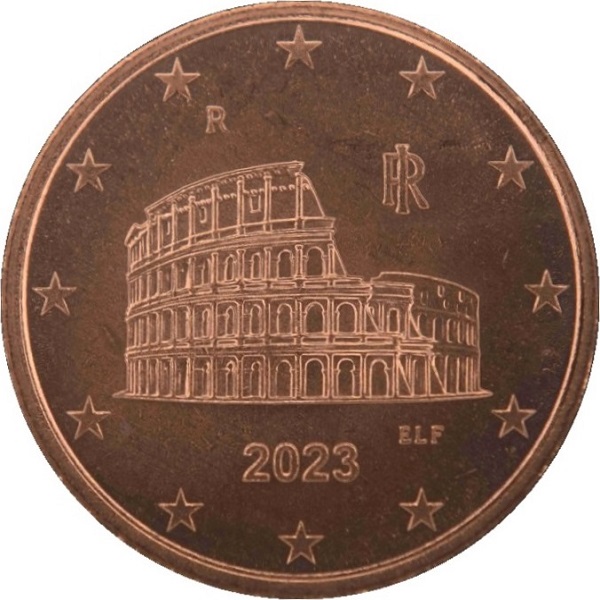 Италия 5 Евро цент (2023) KM#