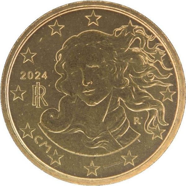 Италия 10 Евроцент (2024) KM#