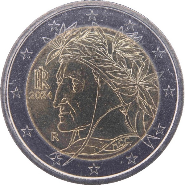 Italy 2 Euro (2024) KM#