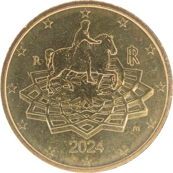 Италия 50 Евроцент (2024) KM#