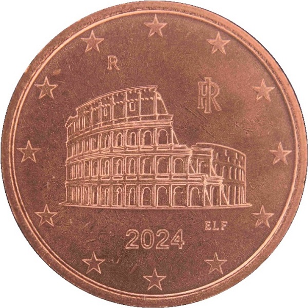 Италия 5 Евроцент (2024) KM#