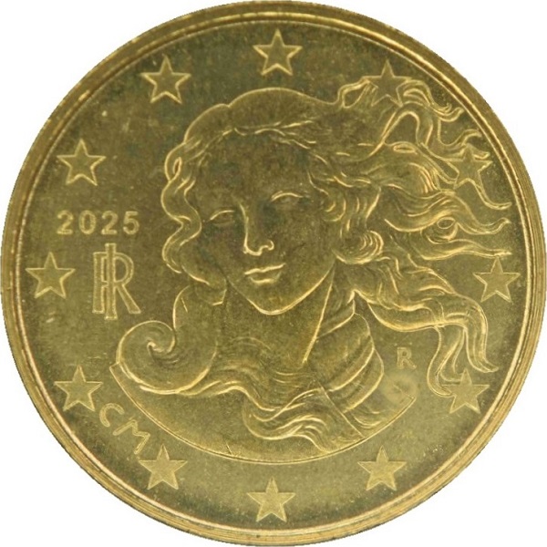 Италия 10 Евро цент (2025) KM#