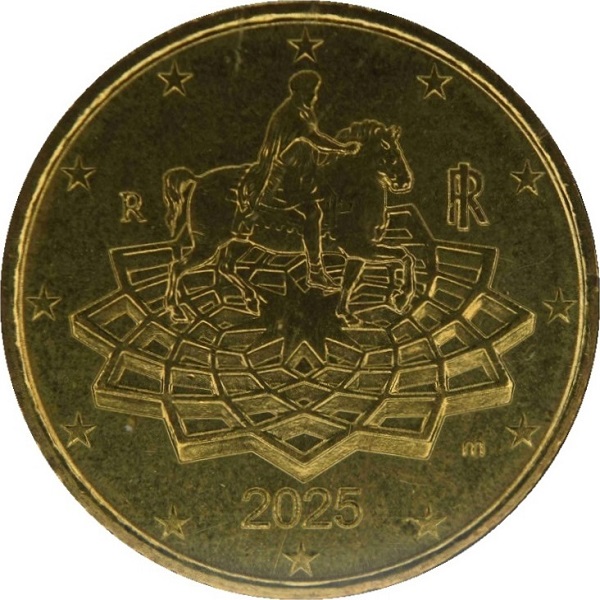 Италия 50 Евро цент (2025) KM#