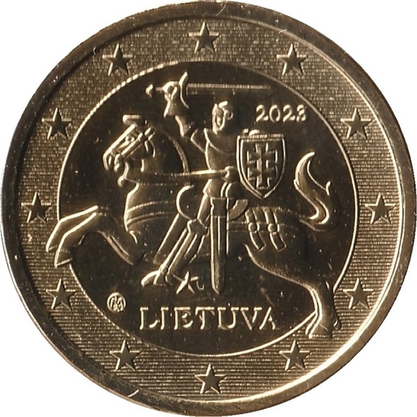 Lithuania 10 Euro cent (2023) KM#