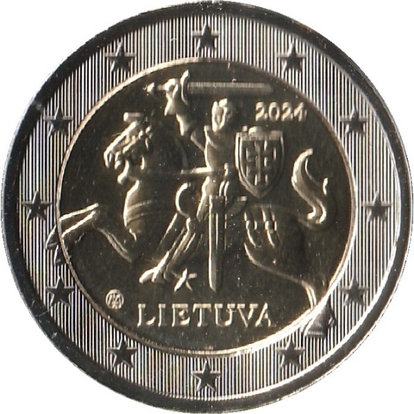 Литва 2 Евро (2024) KM#
