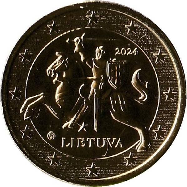 Литва 50 Евро цент (2024) KM#