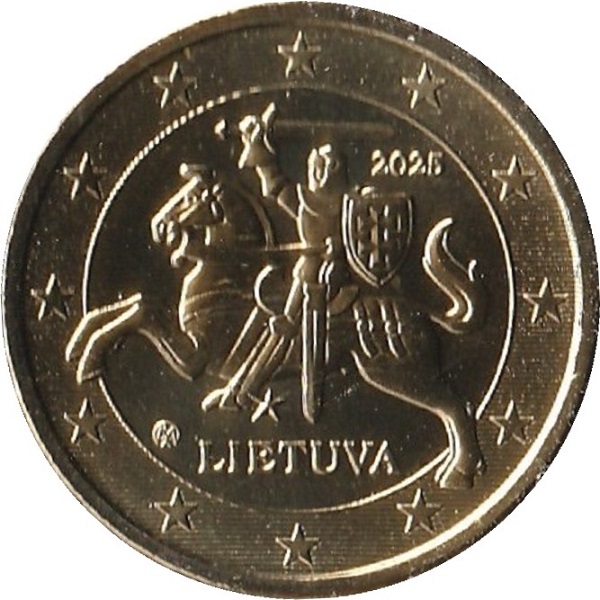 Литва 10 Евроцент (2025) KM#