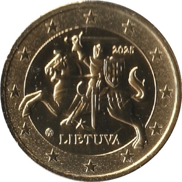 Литва 50 Евроцент (2025) KM#