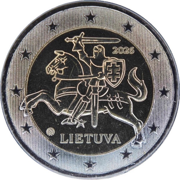 Литва 2 Евро (2026) KM#