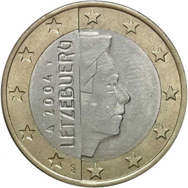 Люксембург 1 Евро (2004) KM#