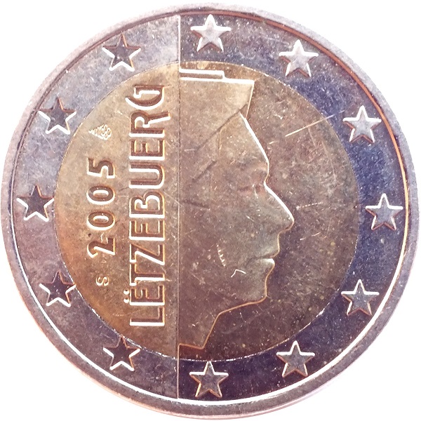 Люксембург 2 Евро (2005) KM#