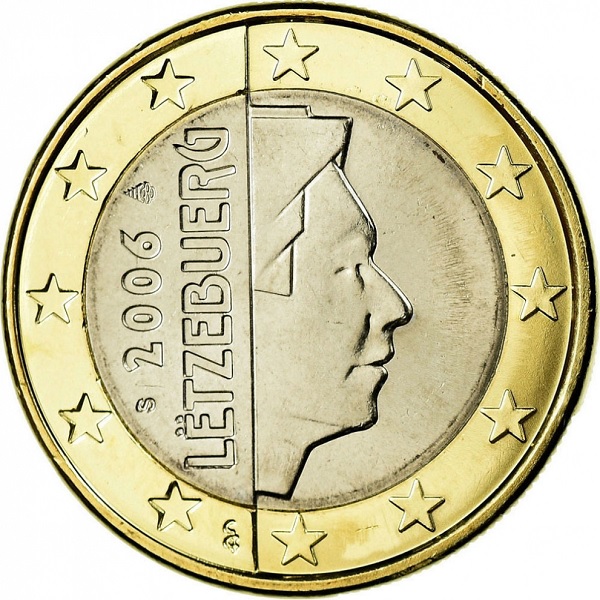 Luxembourg 1 Euro (2006) KM#