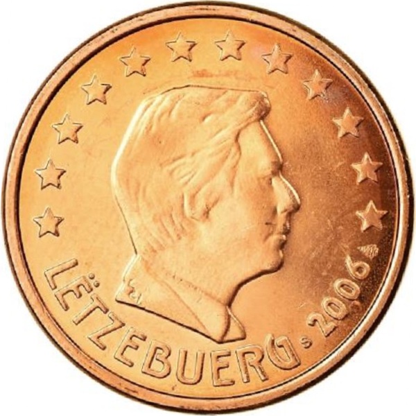 Luxembourg 5 Euro cent (2006) KM#