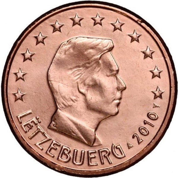 Люксембург 5 Евро цент (2010) KM#