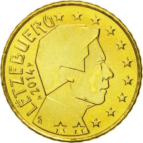 Люксембург 50 Евро цент (2014) KM#