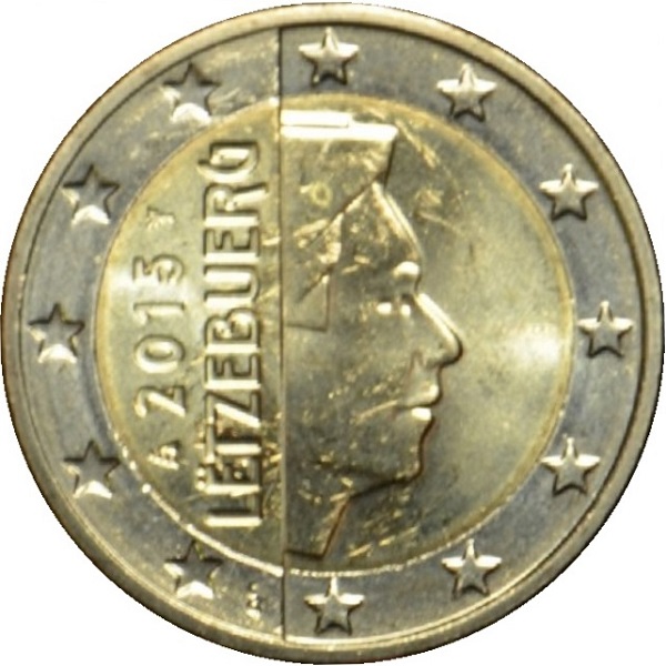 Luxembourg 2 Euro (2015) KM#