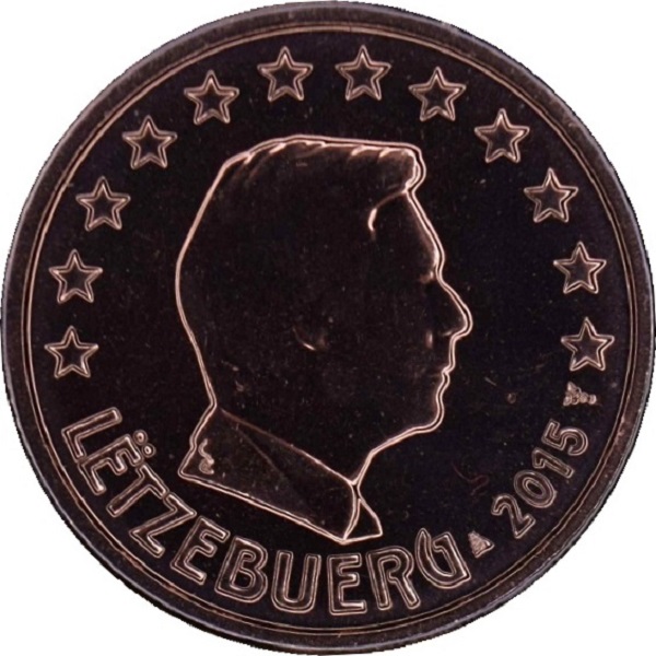 Luxembourg 2 Euro cent (2015) KM#