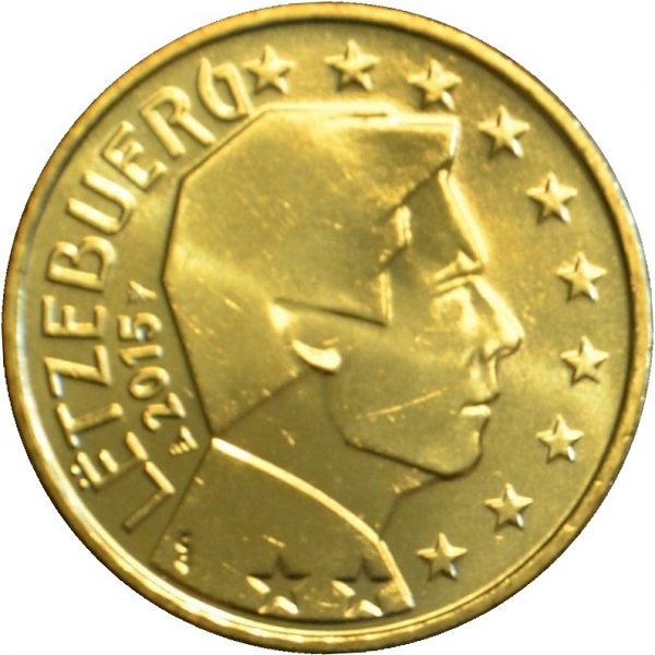 Люксембург 50 Евро цент (2015) KM#