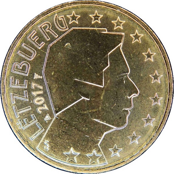 Люксембург 10 Евро цент (2017) KM#