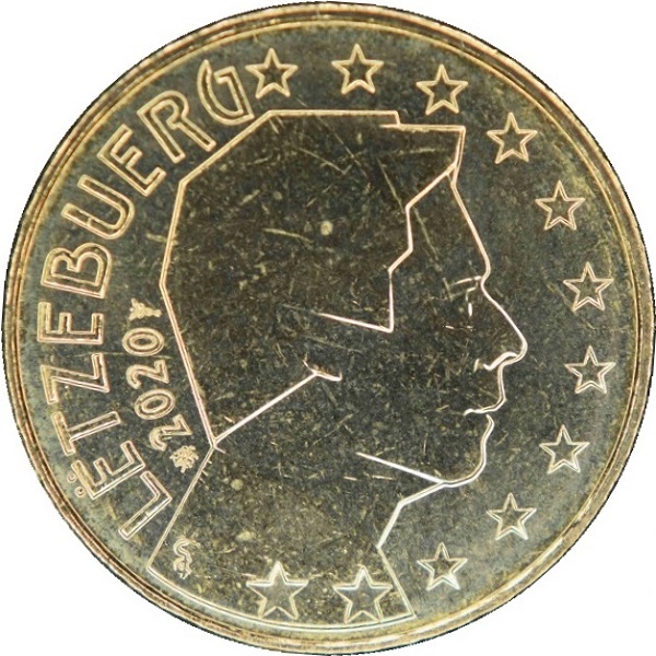 Люксембург 10 Евро цент (2020) KM#