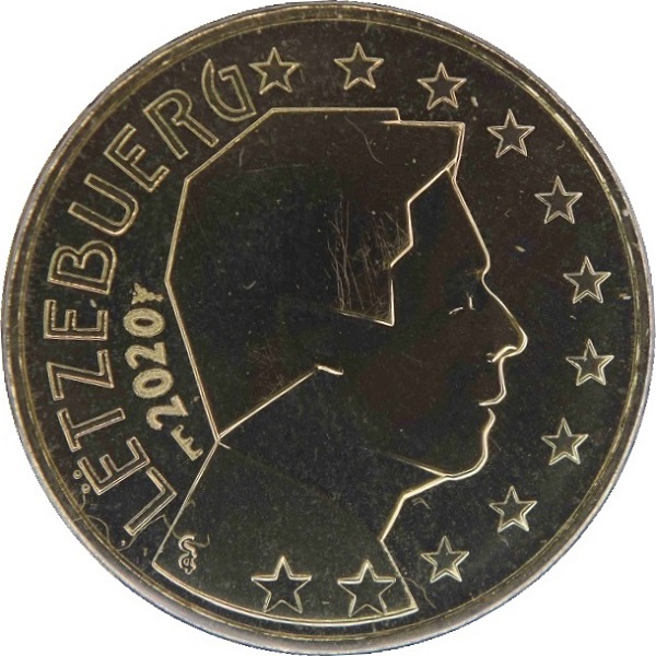 Люксембург 10 Евро цент (2020) MSB KM#