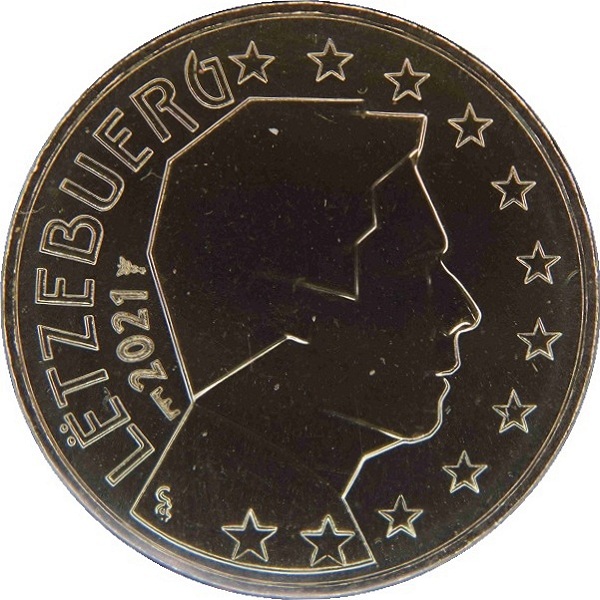 Люксембург 10 Евро цент (2021) MSB KM#