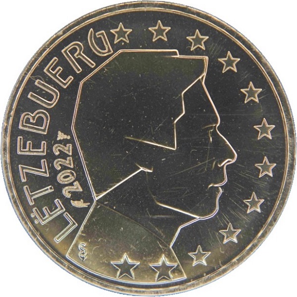 Люксембург 50 Евро цент (2022) KM#