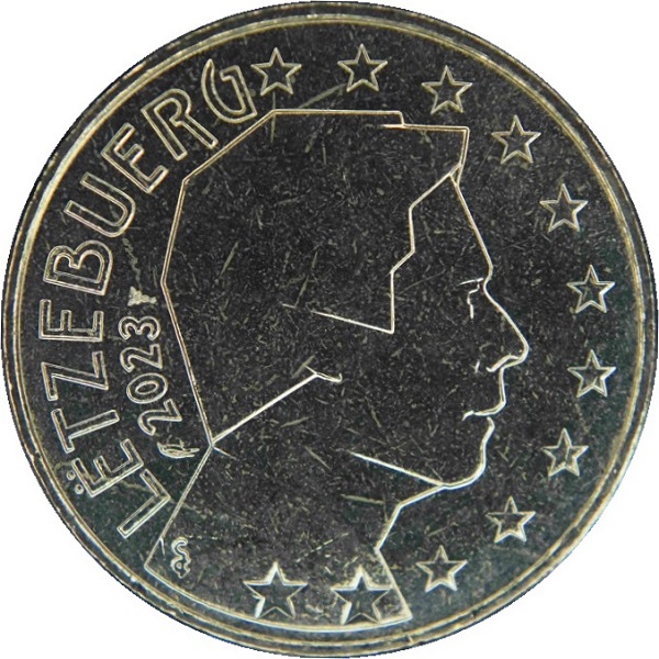 Люксембург 50 Евро цент (2023) KM#