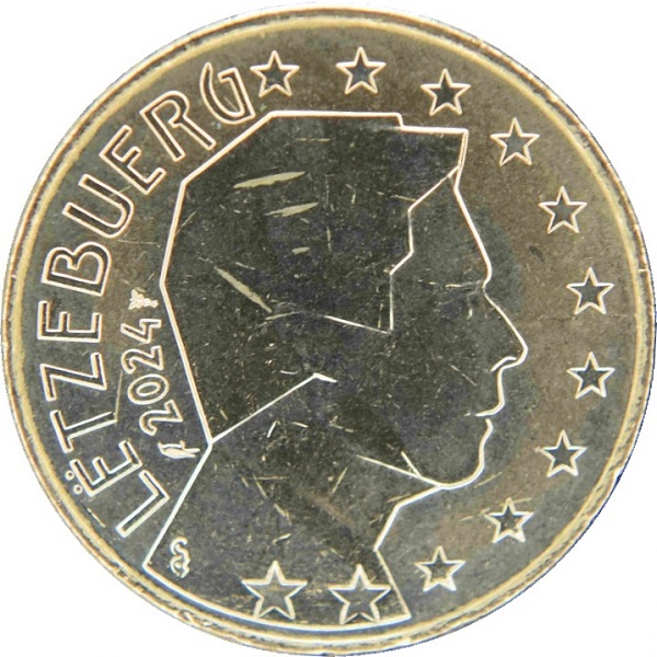 Люксембург 50 Евро цент (2024) KM#