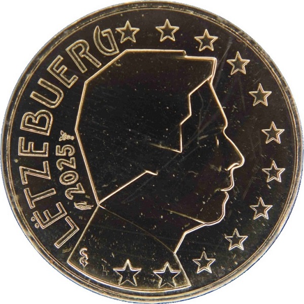 Люксембург 10 Евро цент (2025) KM#