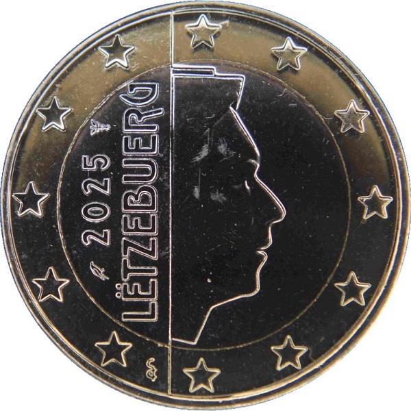 Люксембург 1 Евро (2025) KM#