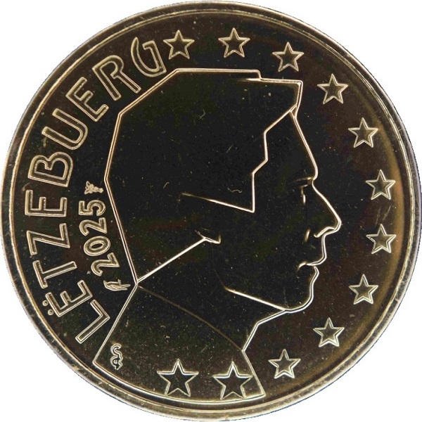 Люксембург 50 Евро цент (2025) KM#