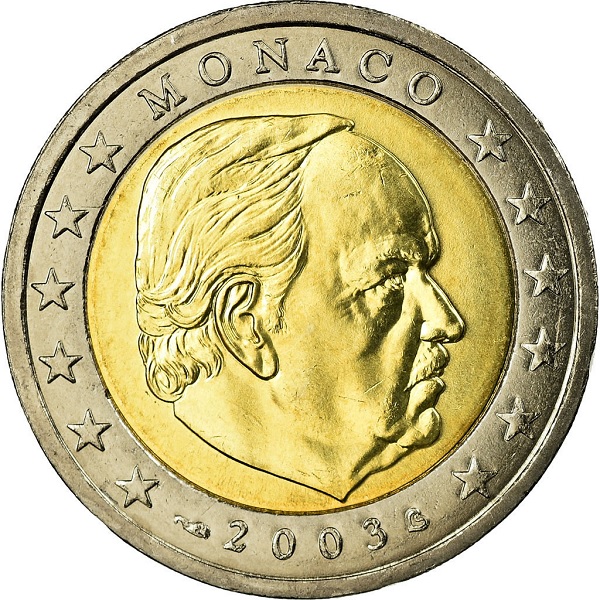 Монако 2 Евро (2003) KM#