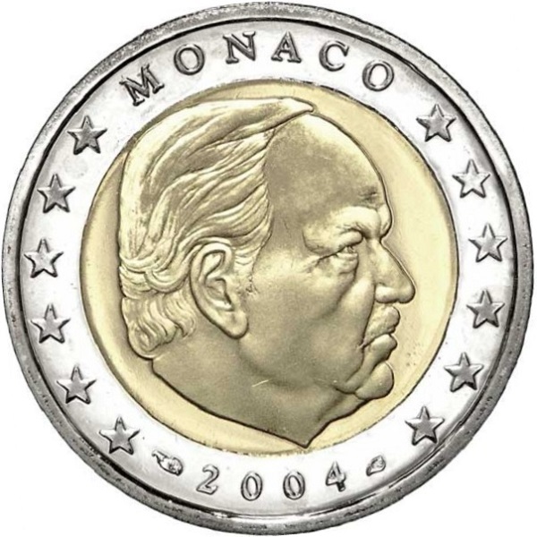 Монако 2 Евро (2004) KM#