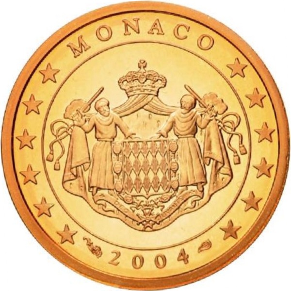 Монако 2 Евро цент (2004) KM#