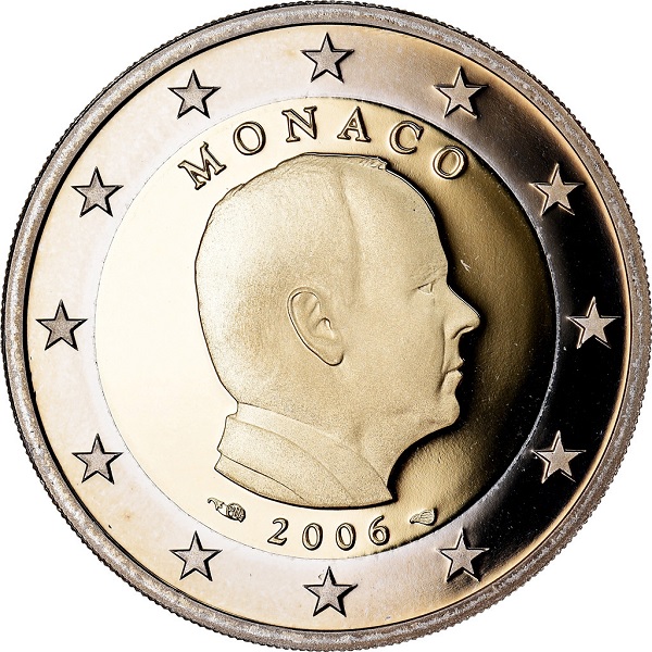 Монако 2 Евро (2006) KM#