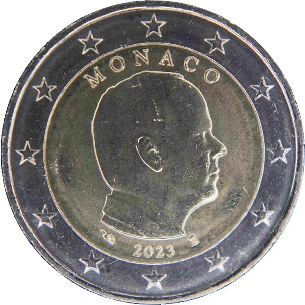Монако 2 Евро (2023) KM#