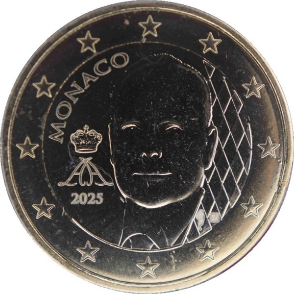 Монако 1 Евро (2025) KM#