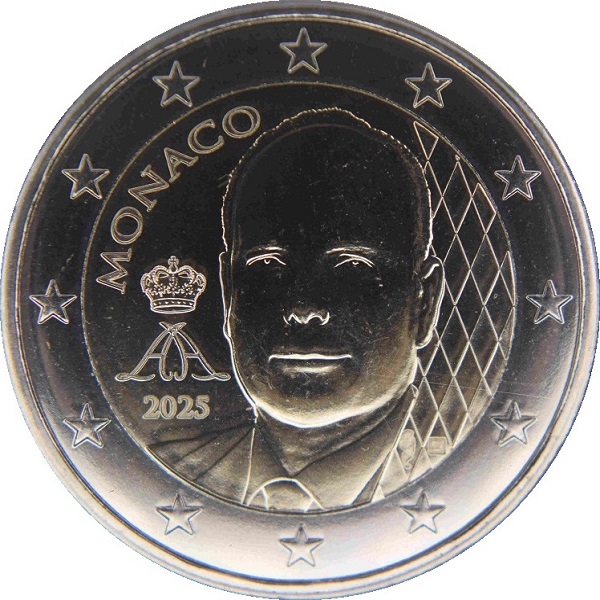 Монако 2 Евро (2025) KM#
