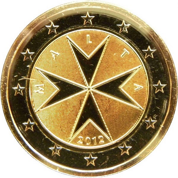 Мальта 2 Евро (2012) KM#