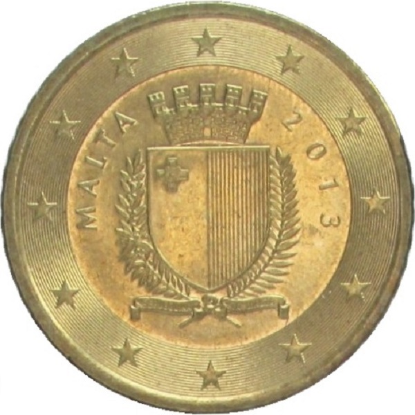 Мальта 50 Евро цент (2013) KM#